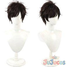 画像1: ベリアル　コスプレウィッグ　グランブルーファンタジー　コスプレ鬘　JUJUcosplay (1)