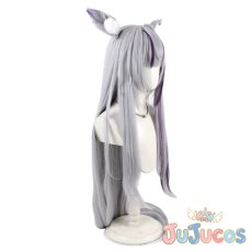 画像3: Vtuber　樋口楓　シベリアンハスキー衣装　コスプレウィッグ　バーチャルYouTuber　コスプレ鬘　JUJUcosplay (3)