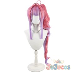画像2: VTuber　綺々羅々ヴィヴィ　Solid Edge衣装　コスプレウィッグ　バーチャルYouTuber　コスプレ鬘　JUJUcosplay (2)