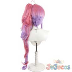 画像5: VTuber　綺々羅々ヴィヴィ　Solid Edge衣装　コスプレウィッグ　バーチャルYouTuber　コスプレ鬘　JUJUcosplay (5)