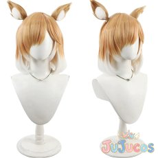 画像1: ムース　コスプレウィッグ　アークナイツ　コスプレ鬘　JUJUcosplay (1)