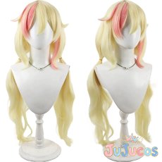 画像1: 闇フレイア　Yami Q ray　劇場版マクロスΔ 絶対LIVE!!!!!!　コスプレウィッグ　マクロスΔ　コスプレ鬘　JUJUcosplay (1)