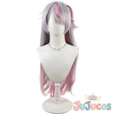 画像2: VTuber　兎咲ミミ　初期衣装　コスプレウィッグ　バーチャルYouTuber　コスプレ鬘　JUJUcosplay (2)