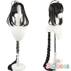 画像1: FGO　小野小町　コスプレウィッグ　Fate/Grand Order　コスプレ鬘　JUJUcosplay (1)