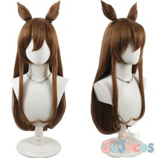 画像1: スカイフレア(Skyfire)　コスプレウィッグ　アークナイツ　コスプレ鬘　JUJUcosplay (1)