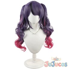 画像2: VTuber　甘音あむ　コスプレウィッグ　バーチャルYouTuber　コスプレ鬘　JUJUcosplay (2)