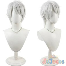 画像1: ルシファー　コスプレウィッグ　グランブルーファンタジー　コスプレ鬘　JUJUcosplay (1)