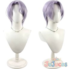 画像1: 針条律　コスプレウィッグ　東京ディバンカー　コスプレ鬘　JUJUcosplay (1)