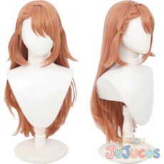 画像1: 花里みのり　5th Anniversary　感謝祭　コスプレウィッグ　プロジェクトセカイ カラフルステージ！ feat. 初音ミク　コスプレ鬘　JUJUcosplay (1)