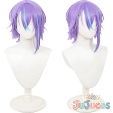 画像1: 神代類　5th Anniversary　感謝祭　コスプレウィッグ　プロジェクトセカイ カラフルステージ！ feat. 初音ミク　コスプレ鬘　JUJUcosplay (1)