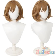 画像1: MEIKO　5th Anniversary　感謝祭　コスプレウィッグ　プロジェクトセカイ カラフルステージ！ feat. 初音ミク　コスプレ鬘　JUJUcosplay (1)