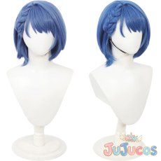 画像1: 桐谷遥　5th Anniversary　感謝祭　コスプレウィッグ　プロジェクトセカイ カラフルステージ！ feat. 初音ミク　コスプレ鬘　JUJUcosplay (1)