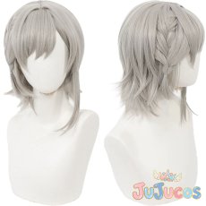 画像1: 日野森志歩　5th Anniversary　感謝祭　コスプレウィッグ　プロジェクトセカイ カラフルステージ！ feat. 初音ミク　コスプレ鬘　JUJUcosplay (1)