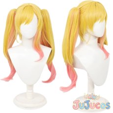 画像1: 天馬咲希　5th Anniversary　感謝祭　コスプレウィッグ　プロジェクトセカイ カラフルステージ！ feat. 初音ミク　コスプレ鬘　JUJUcosplay (1)