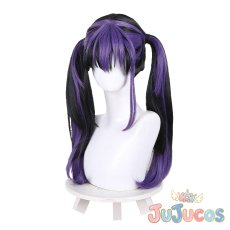 画像2: 漆栖川希詠　コスプレウィッグ　デッドアカウント　コスプレ鬘　JUJUcosplay (2)