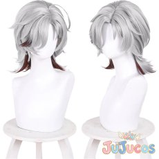 画像1: イルーガ　コスプレウィッグ　原神(げんしん)　コスプレ鬘　JUJUcosplay (1)