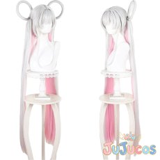 画像1: 月見ヤチヨ　コスプレウィッグ　超かぐや姫！　コスプレ鬘　JUJUcosplay (1)