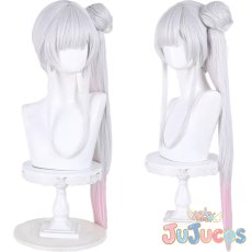 画像1: 月見ヤチヨ　世界で一番おひめさま　コスプレウィッグ　超かぐや姫！　コスプレ鬘　JUJUcosplay (1)