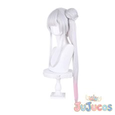 画像3: 月見ヤチヨ　世界で一番おひめさま　コスプレウィッグ　超かぐや姫！　コスプレ鬘　JUJUcosplay (3)