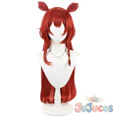 画像2: VTuber　猫汰つな　サイバーパンク　コスプレウィッグ　バーチャルYouTuber　コスプレ鬘　JUJUcosplay (2)