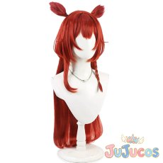 画像4: VTuber　猫汰つな　サイバーパンク　コスプレウィッグ　バーチャルYouTuber　コスプレ鬘　JUJUcosplay (4)