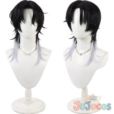 画像1: 北里基良(メッサー)　コスプレウィッグ　ペルソナ5: The Phantom X　コスプレ鬘　JUJUcosplay (1)