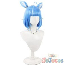 画像4: VTuber　海月雲ろあ　コスプレウィッグ　バーチャルYouTuber　コスプレ鬘　JUJUcosplay (4)