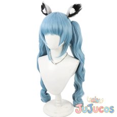 画像4: プリバティ　メイド　コスプレウィッグ　勝利の女神：NIKKE　コスプレ鬘　JUJUcosplay (4)