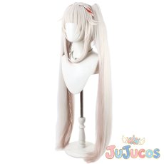 画像4: 火花　コスプレウィッグ　崩壊：スターレイル　コスプレ鬘　JUJUcosplay (4)