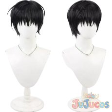 画像1: 安宅切　コスプレウィッグ　刀剣乱舞　コスプレ鬘　JUJUcosplay (1)