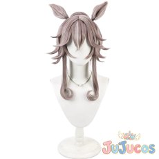 画像2: ワンダーアキュート(温泉)　コスプレウィッグ　ウマ娘プリティーダービー　コスプレ鬘　JUJUcosplay (2)