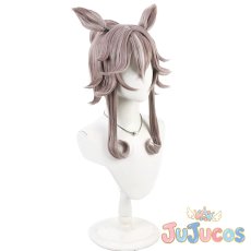 画像3: ワンダーアキュート(温泉)　コスプレウィッグ　ウマ娘プリティーダービー　コスプレ鬘　JUJUcosplay (3)