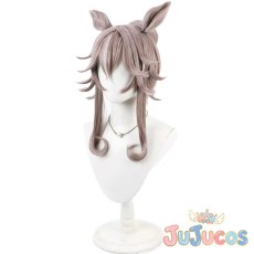 画像4: ワンダーアキュート(温泉)　コスプレウィッグ　ウマ娘プリティーダービー　コスプレ鬘　JUJUcosplay (4)