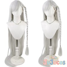 画像1: FGO　オルガマリー　コスプレウィッグ　Fate/Grand Order　コスプレ鬘　JUJUcosplay (1)