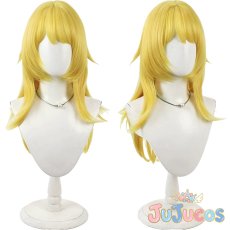 画像1: 嶌越月望　コスプレウィッグ　ライムライト・レモネードジャム　コスプレ鬘　JUJUcosplay (1)