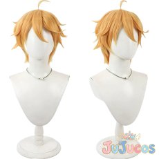 画像1: VTuber　Yu Q. Wilson(ユウ Q ウィルソン)　コスプレウィッグ　バーチャルYouTuber　コスプレ鬘　JUJUcosplay (1)