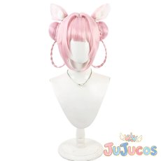 画像2: VTuber　博衣こより　東洋風ファンタジー衣装　コスプレウィッグ　バーチャルYouTuber　コスプレ鬘　JUJUcosplay (2)