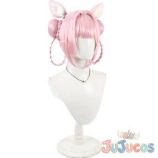 画像3: VTuber　博衣こより　東洋風ファンタジー衣装　コスプレウィッグ　バーチャルYouTuber　コスプレ鬘　JUJUcosplay (3)