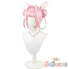 画像4: VTuber　博衣こより　東洋風ファンタジー衣装　コスプレウィッグ　バーチャルYouTuber　コスプレ鬘　JUJUcosplay (4)