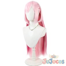 画像4: 桃乃　コスプレウィッグ　死亡遊戯で飯を食う。　コスプレ鬘　JUJUcosplay (4)