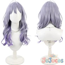 画像1: VTuber　先斗寧(ぽんとねい)　制服　パーマ　コスプレウィッグ　バーチャルYouTuber　コスプレ鬘　JUJUcosplay (1)