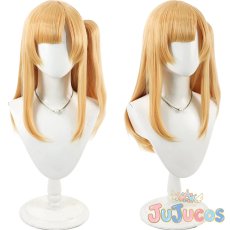 画像1: 朝比奈あかり　コスプレウィッグ　愛聖天使ラブメアリー　コスプレ鬘　JUJUcosplay (1)