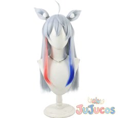 画像2: どぬく　コスプレウィッグ　カラフルピーチ　コスプレ鬘　JUJUcosplay (2)