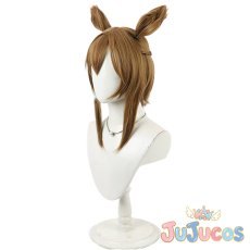 画像4: シュヴァルグラン(水着)　コスプレウィッグ　ウマ娘プリティーダービー　コスプレ鬘　JUJUcosplay (4)