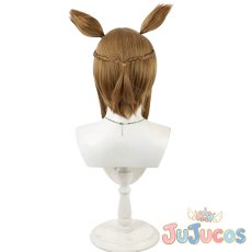 画像5: シュヴァルグラン(水着)　コスプレウィッグ　ウマ娘プリティーダービー　コスプレ鬘　JUJUcosplay (5)