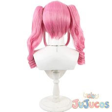 画像5: 四国めたん　漆黒のめたん　コスプレウィッグ　VOICEVOX　コスプレ鬘　JUJUcosplay (5)