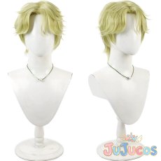 画像1: カワカミ・ハナマル　コスプレウィッグ　悪魔執事と黒い猫　コスプレ鬘　JUJUcosplay (1)