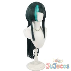 画像3: Vtuber　輪堂千速　コスプレウィッグ　バーチャルYouTuber　コスプレ鬘　JUJUcosplay (3)