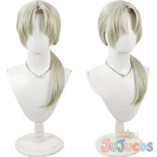 画像1: ジル・バレンタイン　コスプレウィッグ　バイオハザード5　コスプレ鬘　JUJUcosplay (1)