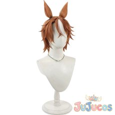 画像3: ディクタストライカ　コスプレウィッグ　ウマ娘プリティーダービー　コスプレ鬘　JUJUcosplay (3)